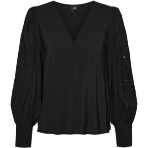 VERO MODA dame bluse VMSANI - Black