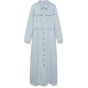 VERO MODA dame kjole VMMOLLY - Light Blue Denim