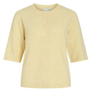 VILA dame cardigan VILIGA - Pastel Yellow MELANGE