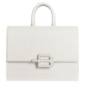 White Leather Di Calfskin Handbag
